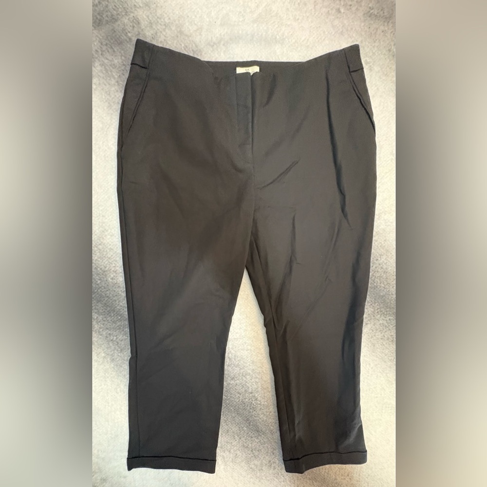 (A2) Chico's So Slimming Black Classic Pants Size 2 | L / 12-14‎ Business Career